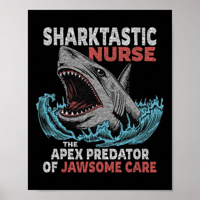 Nurse Funny Saying Nursing Appreciation  Poster (Front)