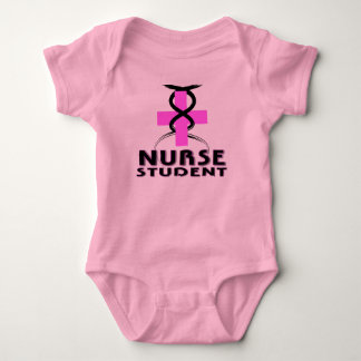 NURSE (FUTURE) STUDENT PINK BABY BODYSUIT