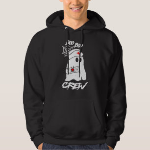 Nurse Ghost Halloween Boo Boo Crew Nurse Costume Hoodie