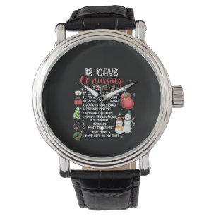 Nurse Gift 12 Days Of Nursing Watch