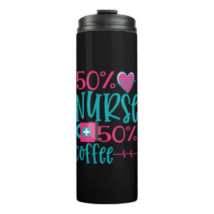 Nurse Gift   50 Nurse 50 Coffee Thermal Tumbler