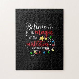 Nurse Gift Believe In The Magic Jigsaw Puzzle