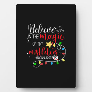 Nurse Gift Believe In The Magic Plaque