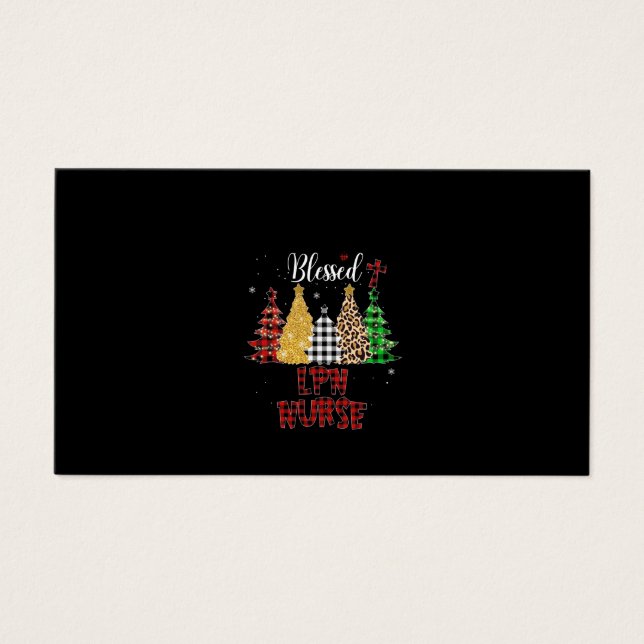 Nurse Gift Blessed LPN Nurse (Front)
