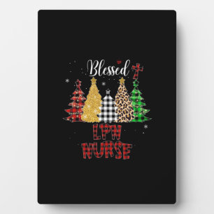 Nurse Gift Blessed LPN Nurse Plaque