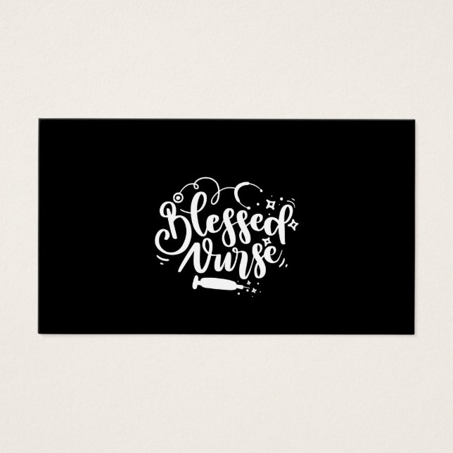 Nurse Gift Blessed Nurse (Front)