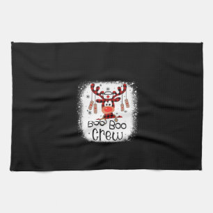 Nurse Gift Boo Boo Crew Kitchen Towel