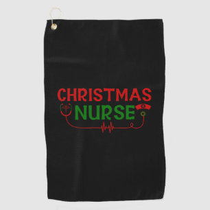 Nurse Gift Christmas Nurse Golf Towel