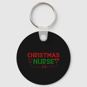 Nurse Gift Christmas Nurse Keychain
