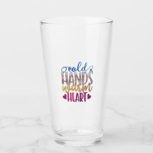 Nurse Gift Cold Hands Varm Heart Glass