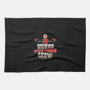 Nurse Gift Er Nurse Christmas Crew Kitchen Towel
