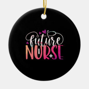 Nurse Gift   Future Nurse Ceramic Ornament