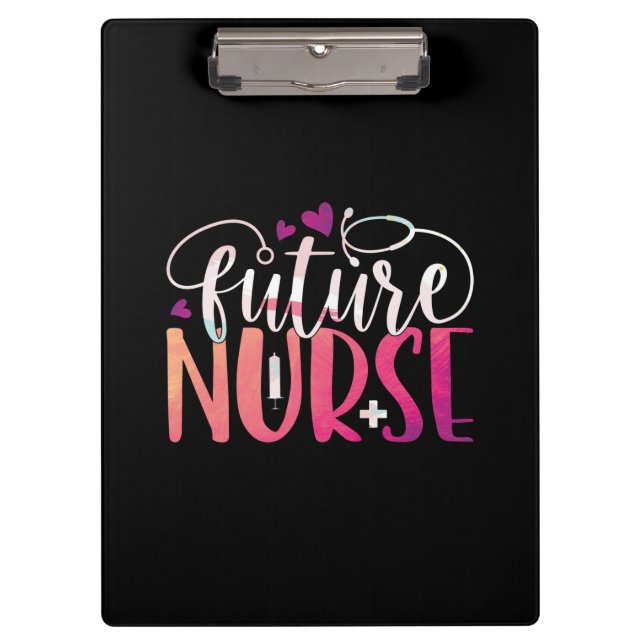 Nurse Gift | Future Nurse Clipboard (Front)