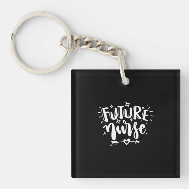 Nurse Gift | Future Nurse Keychain (Front)