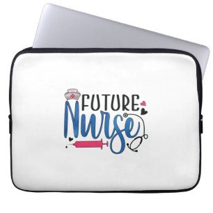 Nurse Gift Future Nurse Laptop Sleeve