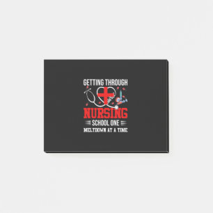 Nurse Gift   Getting Through Nursing School One Post-it Notes