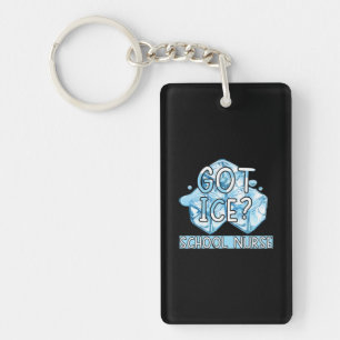 Nurse Gift Got Ice School Nurse Keychain