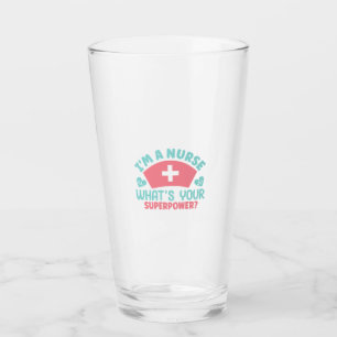 Nurse Gift   I Am A Nurse Glass
