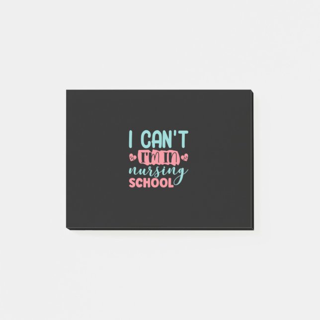 Nurse Gift | I Am In Nursing School Post-it Notes (Front)