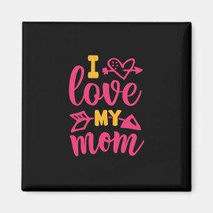 Nurse Gift I Love My Mom Magnet