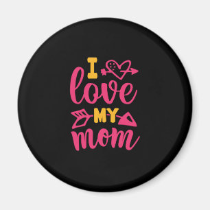 Nurse Gift I Love My Mom Magnet