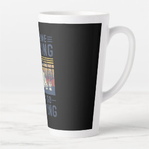 Nurse Gift I'm Done Nursing Let;'s Go Camping Latte Mug