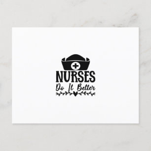 Nurse Gift Nurse Do It Better Postcard