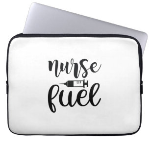 Nurse Gift Nurse Fuel Laptop Sleeve