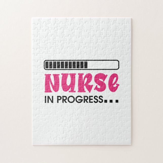 Nurse Gift Nurse In Progress Jigsaw Puzzle (Vertical)