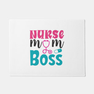 Nurse Gift Nurse Mom Boss Doormat