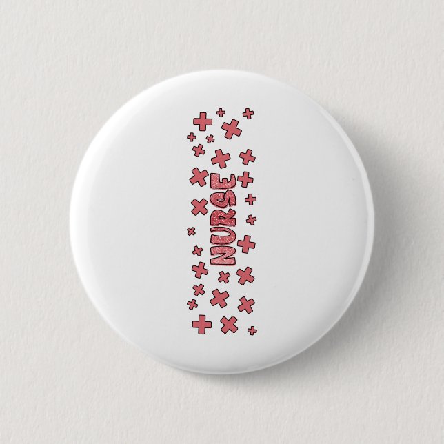 Nurse Gift Nurse Pen Wrap Bundle 2 Inch Round Button (Front)