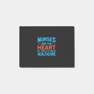 Nurse Gift Nurses Are The Heart Post-it Notes