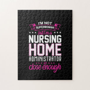 Nurse Gift Nursing Home Administrator Jigsaw Puzzle