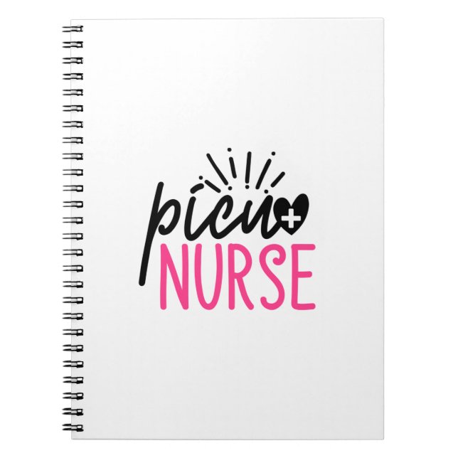 Nurse Gift Picu Nurse Notebook (Front)