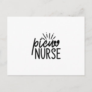 Nurse Gift Picu Nurses Postcard