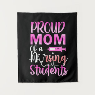 Nurse Gift Proud Mom Of A Nursing Tapestry