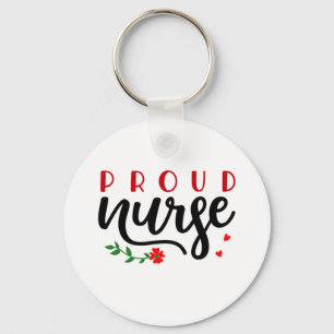 Nurse Gift Proud Nurse Keychain
