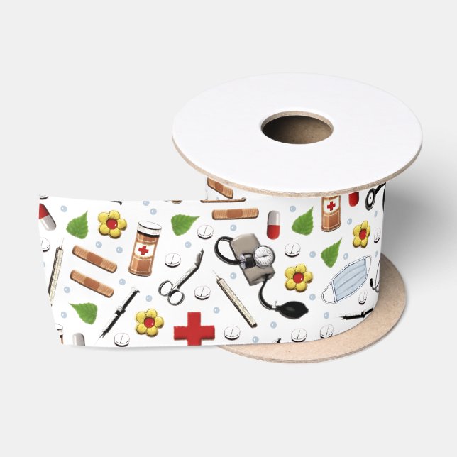 Nurse Gift Satin Ribbon (Spool)