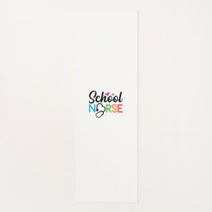 Nurse Gift School Nurse Yoga Mat