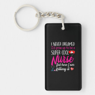 Nurse Gift   Super Cool Nurse Keychain
