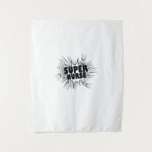 Nurse Gift Super Nurse Tapestry