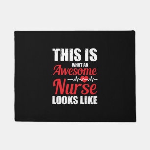 Nurse Gift   This Is What An Awesome Nurse Doormat