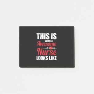 Nurse Gift   This Is What An Awesome Nurse Post-it Notes