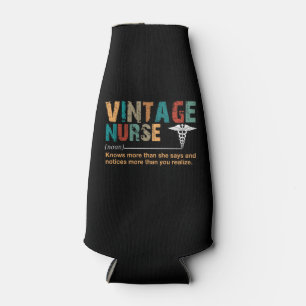 Nurse Gift Vintage Nurse Meaningful Gift Bottle Cooler