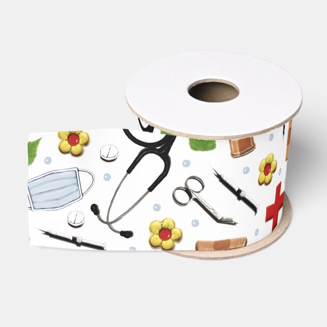 Nurse Gifts Grosgrain Ribbon (Spool)