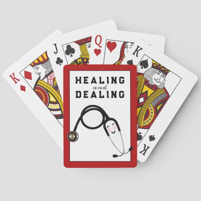 Nurse Gifts Playing Cards (Back)