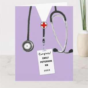 Nurse Graduation 2026 Card