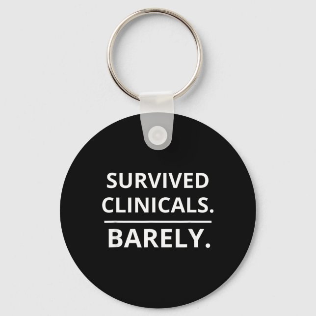 Nurse Graduation 2026 Funny Keychain (Front)