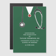 Nurse Graduation Announcement
