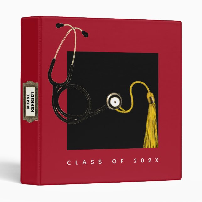 Nurse Graduation Binder (Front/Spine)